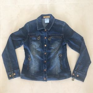 Denim y2k women’s jacket size M